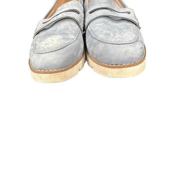 Vionic Light Blue Academia Preppy Cheryl Platform Supportive Loafer Size 7 1/2 - Picture 6 of 10